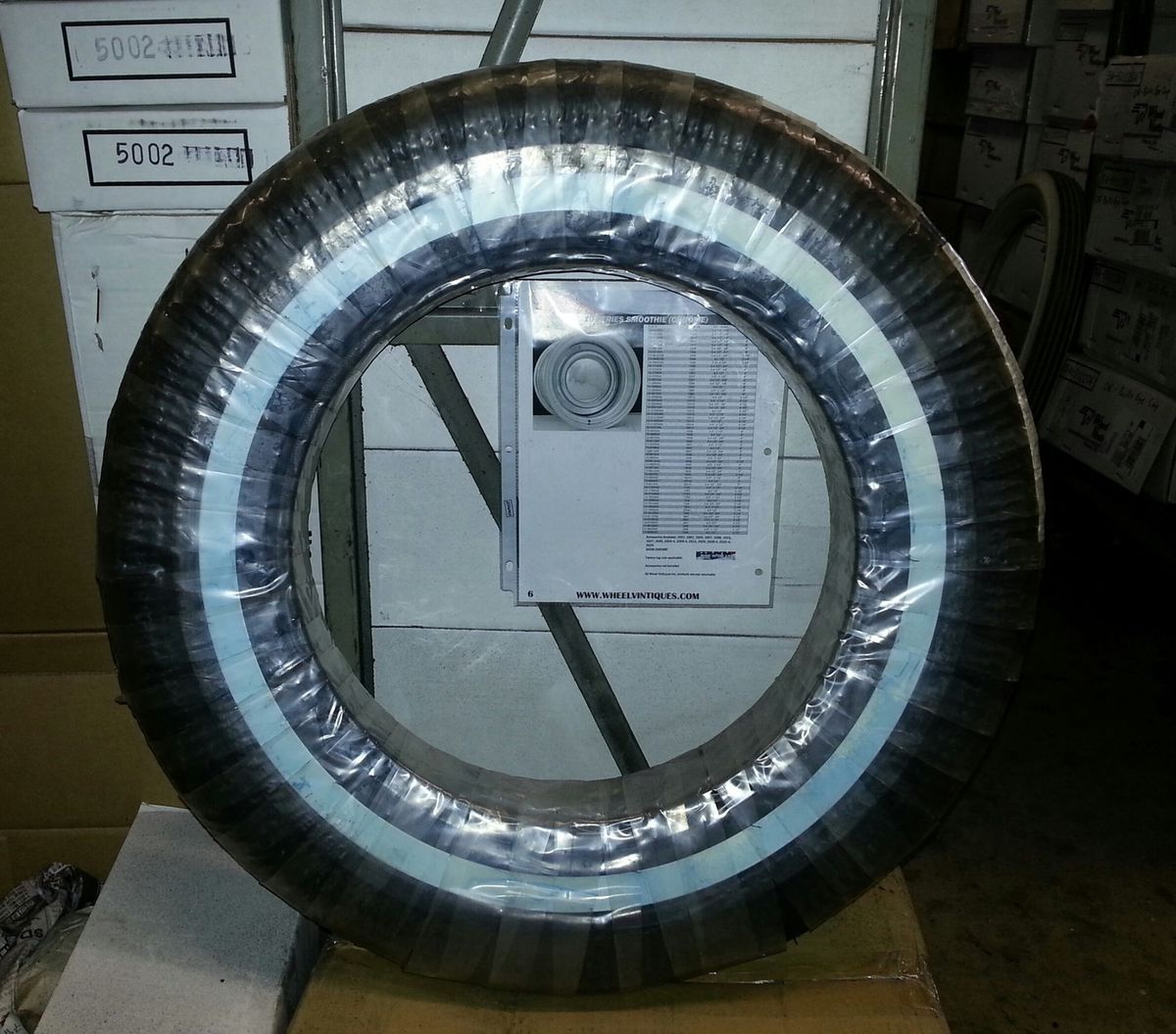 500 16 Coker 1 White Wall Motorcycle Tire for Vintage and Custom