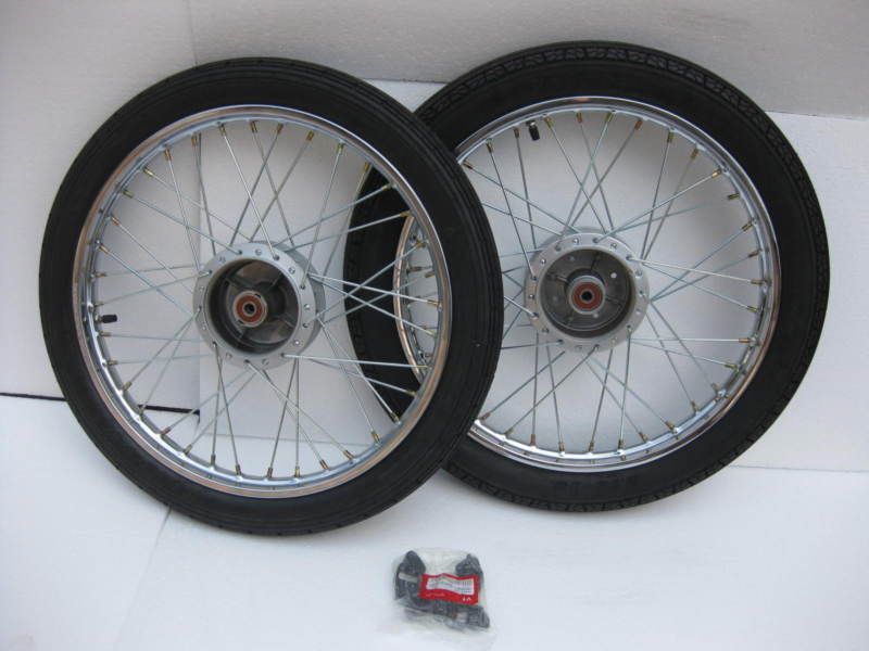 Honda S90 CL90 1 4 x 18 F R Complete Wheel Rim Tire