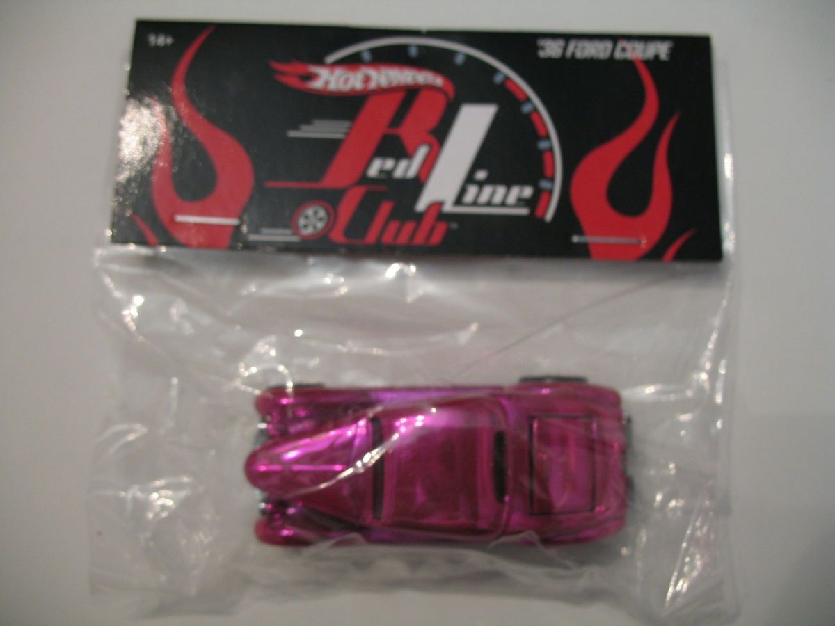 Hot Wheels 2006 Convention Pink 36 Ford Coupe Party Car 1 500 Treasure