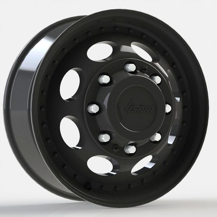 19 5 Black Ford Chevy Dodge GMC Dually Wheels Tires