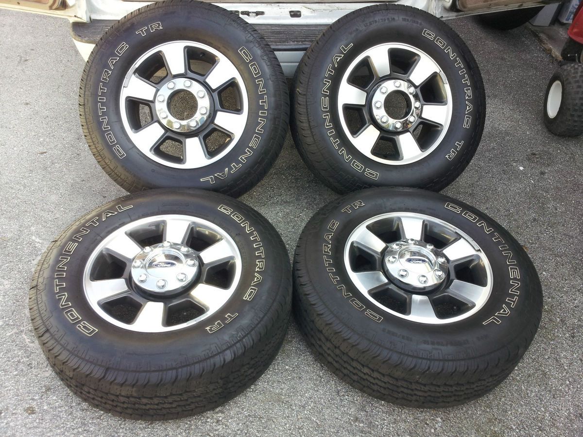 2011 F250 F 250 F350 Superduty 18 Factory OEM Wheels Continental LT275