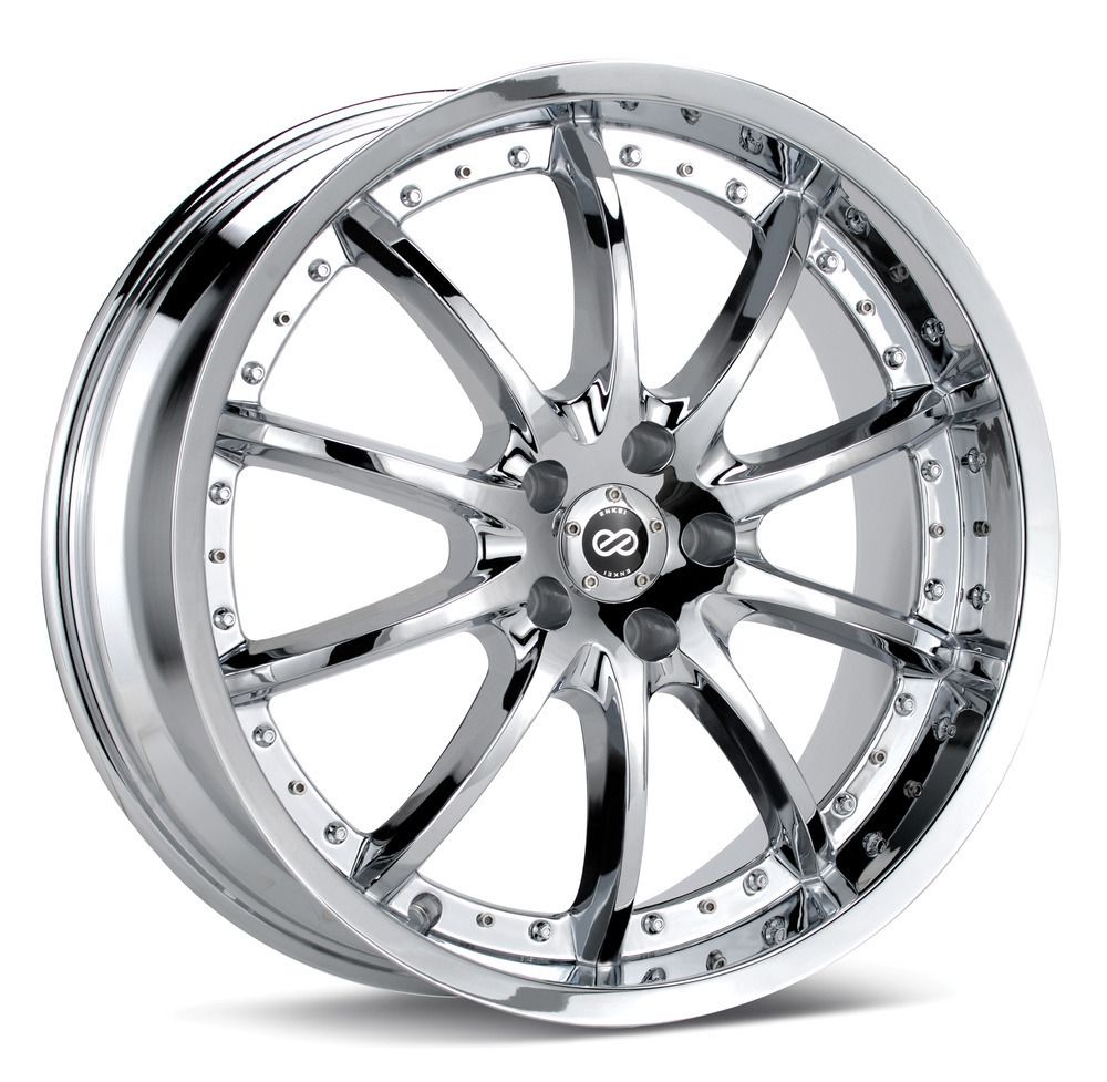 18x7 5 Enkei LF 10 Chrome Wheel Rim s 5x114 3 5 114 3 5x4 5 18 7 5