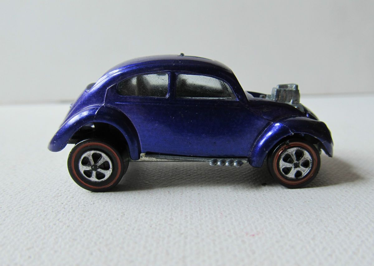 Hot Wheels Redline 1968 Purple US Custom Volkswagen RARE Base