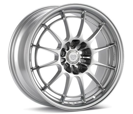 Enkei NT03M 18x9 5 27 Silver Nissan Infiniti Silvia