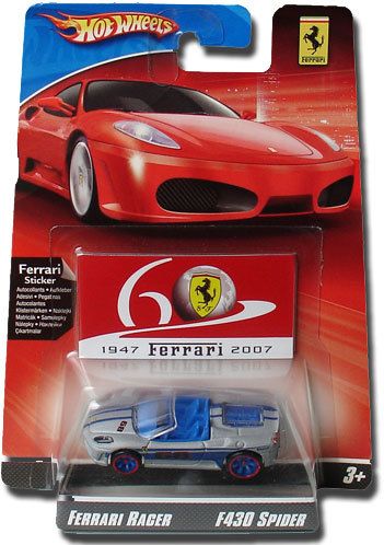 Hot Wheels Ferrari Racer F430 Spider Die Cast 1 64 SCA